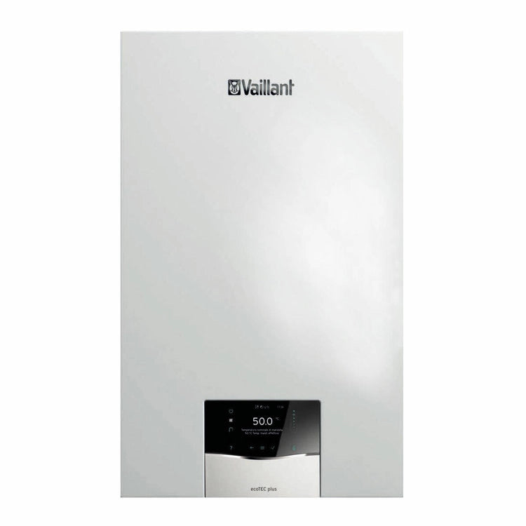Chaudière à condensation Vaillant ecoTEC Plus VMI 30 CS/1-5 avec ballon 0010025187 Méthane / GPL Bas NOx complète avec kit d'évacuation des fumées