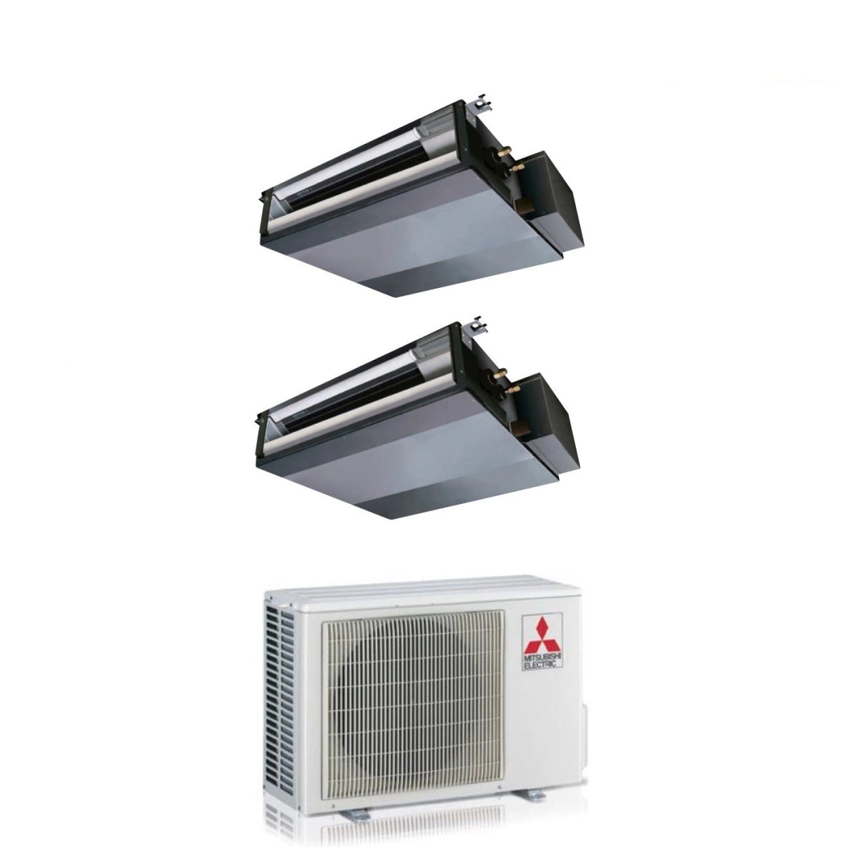 Climatiseur Mitsubishi Electric Inverter Gainable Dual Split SEZ-M 9000+9000 Btu R-32 MXZ-2F42VF Wi-Fi en option