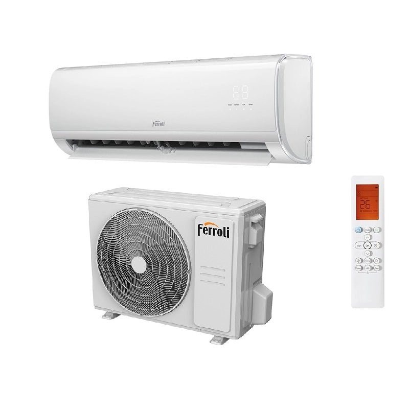 Climatiseur Ferroli Inverter série GIADA S 24000 Btu 2CP001KF R-32 Wi-Fi intégré