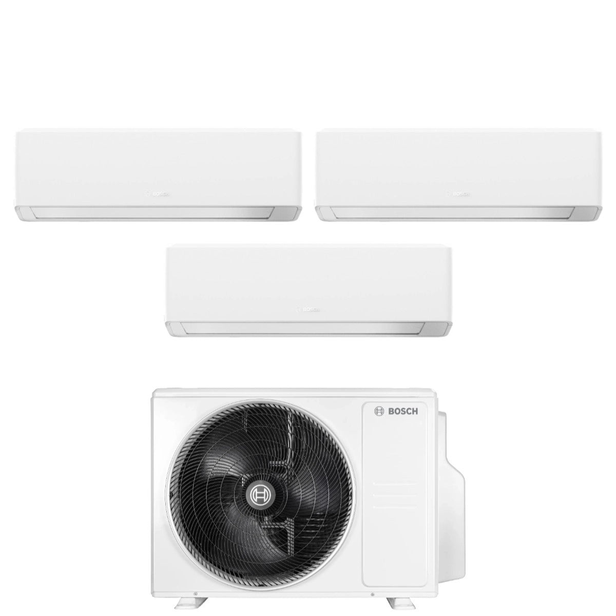 Climatiseur Bosch CLIMATE 7000i WHITE Trial Split 7000+7000+7000 Btu 5000M 62/3 E R-32 Wi-Fi Intégré