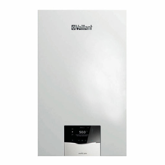 Chaudière à condensation Vaillant ecoTEC Plus VMI 30 CS/1-5 avec ballon 0010025187 Méthane / GPL Bas NOx complète avec kit d'évacuation des fumées
