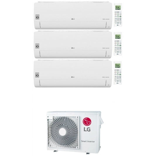 Climatiseur LG Inverter Série Winner Trial Split 12000+12000+12000 Btu MU4R25 R-32 Wi-Fi Intégré A++/A+