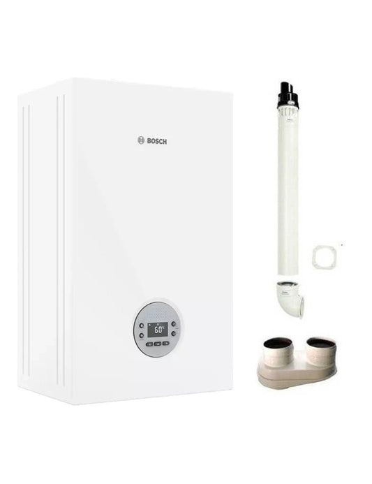 Chaudière à condensation Junkers Bosch Condens GC1200W 24/30 A 24 kW Gaz naturel + Kit fumées offert 7716704746