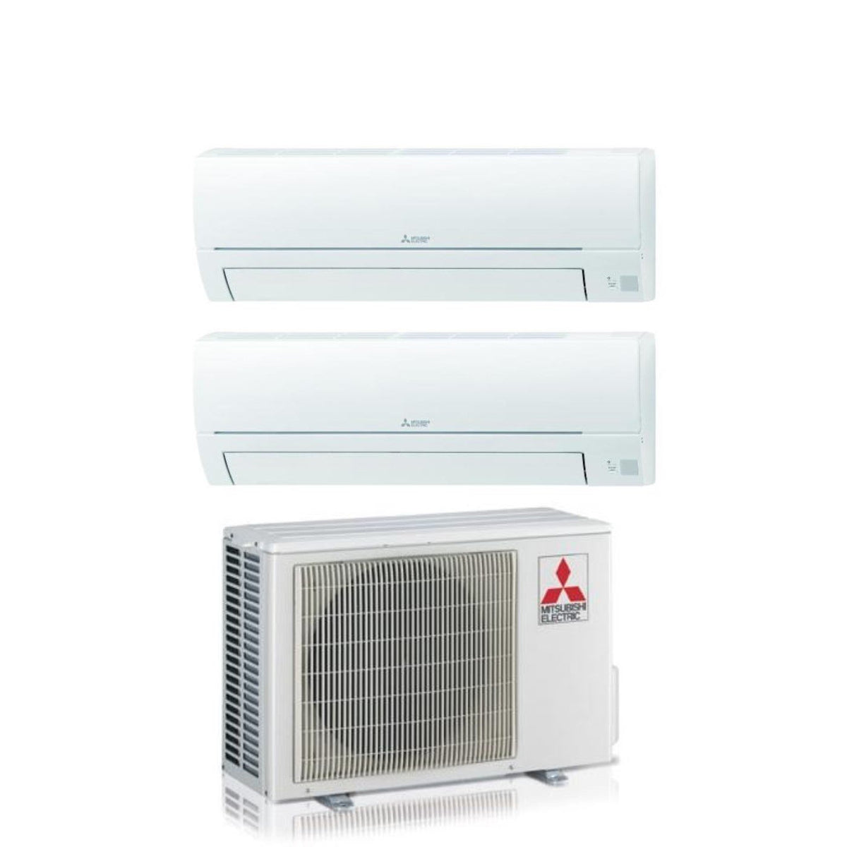 Climatiseur Dual Split Mitsubishi Electric Smart Hr 9+12 avec MXZ-2HA50VF R-32 Wi-Fi en option